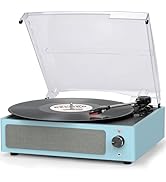 Amazon.com: Record Player for Vinyl All-in-one Turntable with